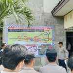 Jelang WSL Krui Pro 2024, Polres Pesibar Cek Kesiapan Anggota
