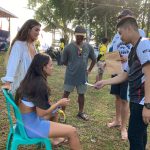 Tim Medis Polda Lampung Sigap Tangani Cedera Atlet di WSL Krui Pro 2024