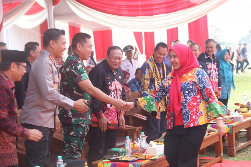 Dandim 0410/KBL Hadiri Lomba Kelurahan Berprestasi Tingkat Provinsi