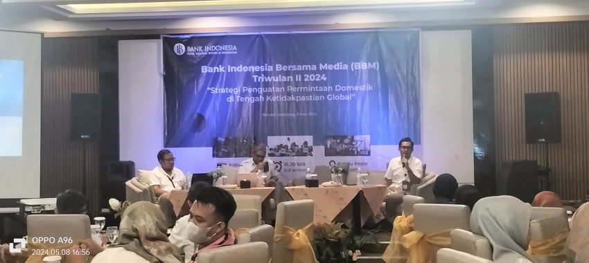 BI Lampung Paparkan Paparkan Pertumbuhan Ekonomi Triwulan 1
