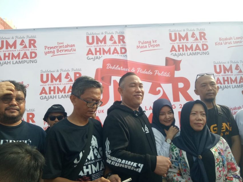 Umar Ahmad Deklarasikan Diri sebagai Bacagub Lampung