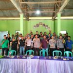 Kapolsek Tanjung Raya Didampingi Kanit Provos Lakukan Jum’at Curhat Didesa Harapan Mukti
