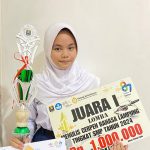 Sajikan Cerpen Bahasa Lampung, Siswi SMPN 1 Kota Metro Raih Prestasi Gemilang