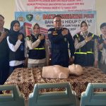 Sopir Dilatih Biddokes Polda Buat Pertolongan Gawat Darurat Di Jalan