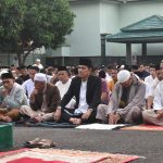 Danrem 043/Gatam Sholat Idul Adha 1445 H Bersama Masyarakat Bandar Lampung