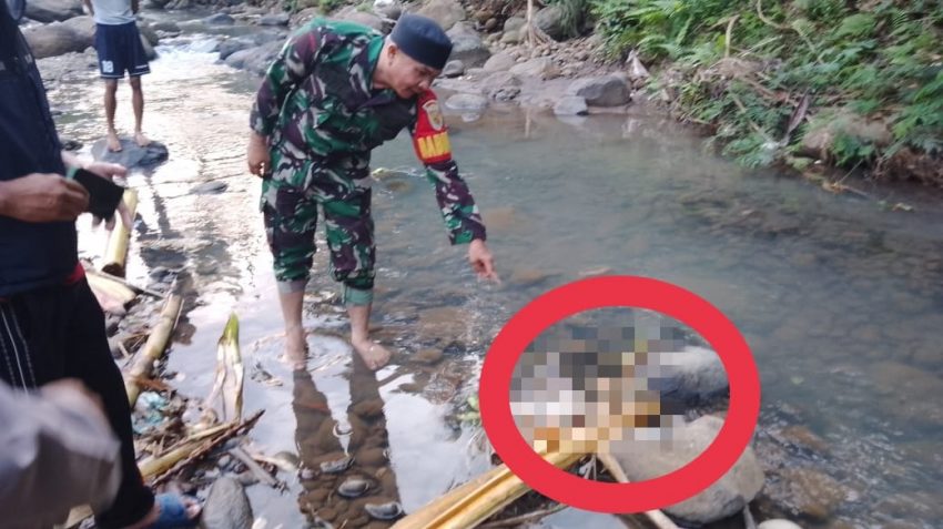 Geger Penemuan Mayat Bayi di Sungai Tapus, Ini Kata Babinsa Koramil TBU