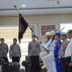 Kapolda Lampung Gelar Upacara Pemuliaan Nilai-Nilai Tri Brata Sambut Hari Bhayangkara Ke-78