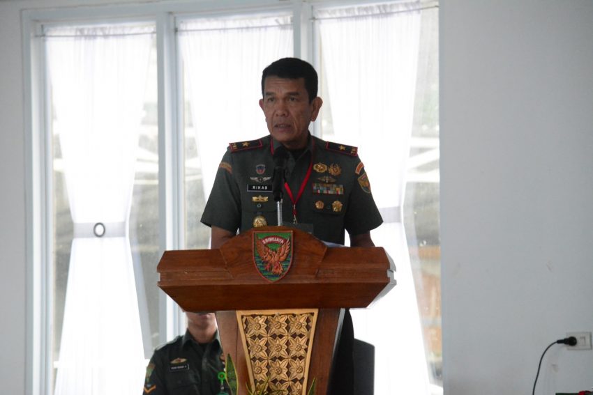 Danrem 043/Gatam Pimpin Sidang Pantukhirda Catar Akademi TNI TA. 2024 Panselinda Lampung