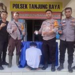 Jajaran Polsek Tanjung Raya Polres Mesuji Tangkap Seorang Tersangka Kasus Narkotika Ops Antik