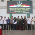Korem 043/Gatam Gelar Komsos Dengan Aparat Pemerintah Wujud Kesamaan Pandang Dalam Menyikapi Berbagai Permasalahan