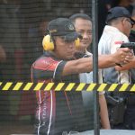 Ikuti Lomba Menembak Eksekutif Dalam Rangka HUT Bhayangkara Ke-78 Tahun 2024, Kasrem 043/Gatam Raih Juara Tiga