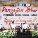 Gubernur Arinal Hadiri Pengajian Akbar di Lamsel