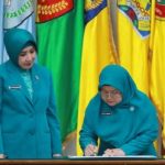 Ketua Umum TP. PKK Tri Tito Karnavian Lantik Maidawati Retnoningsih Sebagai Penjabat Ketua TP. PKK Lampung