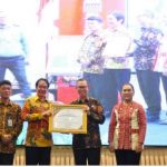 Pemprov Lampung Raih Penghargaan Anubhawa Sasana Desa/Kelurahan Sadar Hukum