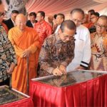 Sekdaprov Lampung Dampingi Dirjen Bimas Buddha Reresmian Klenteng Cit Seng Bio