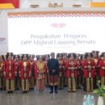 Pj. Gubernur Lampung Kukuhkan DPP Mighrul Lappung Bersatu 2024-2029
