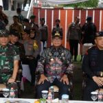 Pj. Gubernur Samsudin Mengikuti Apel Gelar Pasukan dan Perlengkapan, Pengamanan Pilkada Serentak
