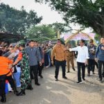 Presiden Joko Widodo Tinjau Pasar Sentral Kotabumi