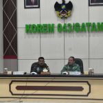 Danrem 043/Gatam Sambut Silaturahmi Rektor Universitas Malahayati Beserta Staf