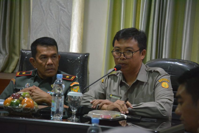 Hadiri Rapat Koordinasi, Danrem 043/Gatam Siap Dukung Program Cetak Sawah Rakyat Secara Swakelola