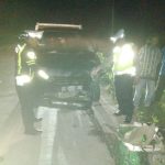 SatLantas Polres Mesuji Bersama Jajaran Evakuasi Korban Laka Lantas