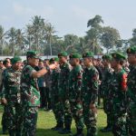 Cek Kesiapan Pasukan, Danrem 043/Gatam Tekankan Laksanakan Tugas Dengan Semangat Dan Penuh Tanggung Jawab