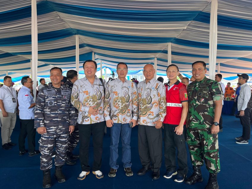 Kasrem 043/Gatam Dampingi Mentan RI Dan Wakasal Panen Raya Padi Dan Jagung