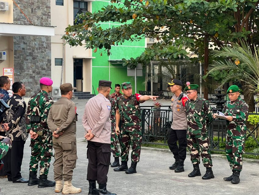 Personel Gabungan TNI-Polri Siap Amankan Kunjungan Presiden RI di Provinsi Lampung