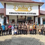 Sambut mahasiswa KKN, Camat Rawajitu Utara Pimpin Apel Penyambutan