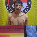 SatRes Narkoba Polres Mesuji Berhasil Amankan Seorang Tersangka Kedapatan Memiliki Narkoba Jenis Sabu