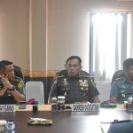 Kasrem 043/Gatam Hadiri Taklimat Awal Audit Ketaatan Dan Kinerja Itjen TNI Periode III TA. 2024