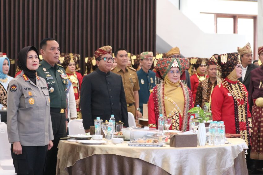 Kasrem 043/Gatam Berikan Apresiasi Atas Dikukuhkannya Pengurus DPP Mighrul Lappung Bersatu
