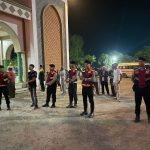 Tni Bersama Polres Mesuji Laksanakan Pengamanan Sambut Kepulangan Jama’ah Haji Dimasjid Agung Sp Pematang
