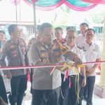 Kapolres Mesuji Resmikan Gedung Baru PosPol Didesa Labuhan Permai