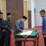 Pj.Bupati Marindo Teken Nota Kesepakatan KUA PPAS Pringsewu 2025