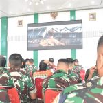 Bangkitkan Semangat Nasionalisme dan Patriotisme Prajurit Dan PNS Korem 043/Gatam Nobar Film “De Oost”