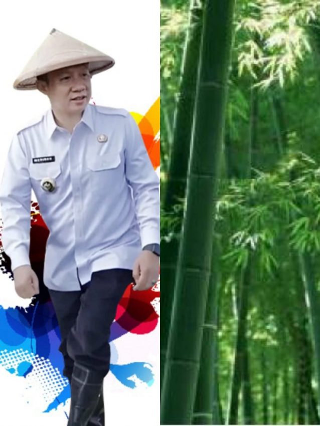 PJ Bupati Marindo Ajak Warga Pringsewu Tanam Bambu
