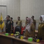 Kasrem 043/Gatam Ikuti Rapat Koordinasi Pengendalian Inflasi Di Daerah
