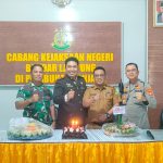 HBA Ke-64, Danramil 410-01/Pjg Bersama Forkopimcam Geruduk Cabjari Panjang Beri Kejutan