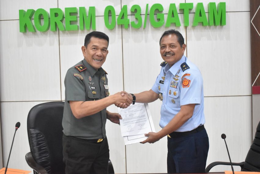 Exit Meeting Audit Kinerja Itjen TNI, Danrem 043/Gatam Ucapkan Terima Kasih
