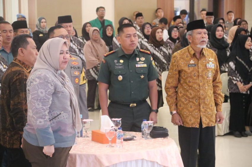 Dandim 0410/KBL Hadiri Peringatan HUT Ke-25 Persatuan Purnawirawan Polri