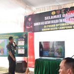 Cek Oplah Di Desa Labuhan Ratu Lamtim, Danrem 043/Gatam Berharap Akhir Bulan Juli Pengerjaan Dapat Terselesaikan 100 Persen