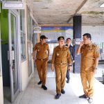 Kunker Pj Bupati Marindo, Briefing Bersama Aparatur Kecamatan Pardasuka dan Tinjau Puskesmas
