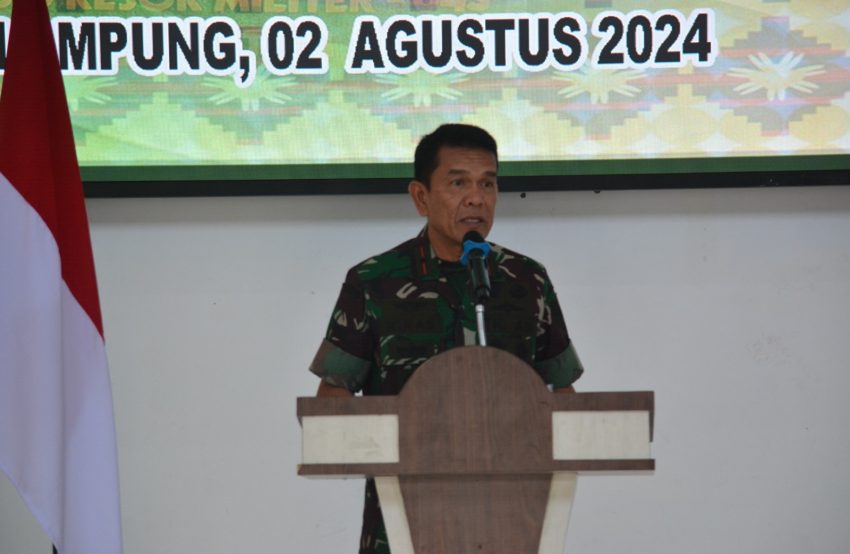 Tingkatkan Sinergitas dan Silaturahmi, Korem 043/Gatam Gelar Coffee Morning Bersama Insan Media Provinsi Lampung
