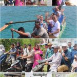 Tingginya Ombak Tak Halangi Sosialisasi Program Bangga Kencana di Pulau Tabuan