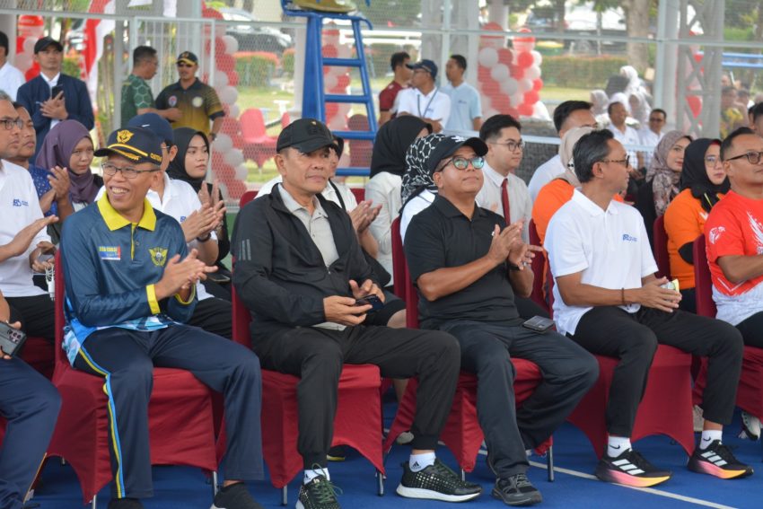 Pererat Tali Silaturahmi, Danrem 043/Gatam Ikuti Pertandingan Olahraga Antar Instansi