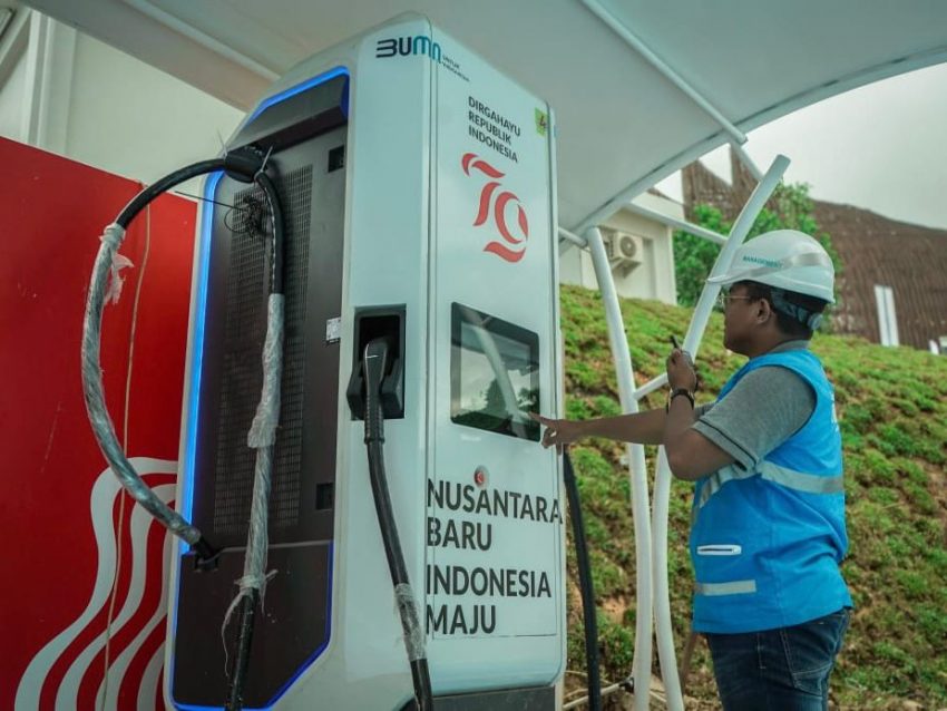 Mantap, 18 Unit SPKLU PLN Siap Layani Kendaraan Listrik HUT RI ke 79 di IKN