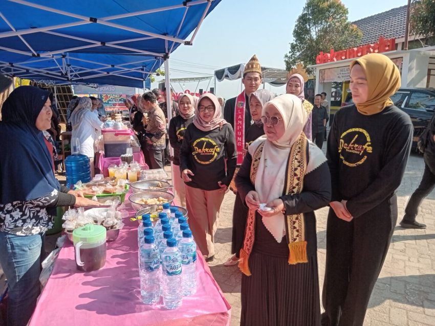 Aqnesia Marindo Bersama. Pj.Ketua Dekranasda Lampung Resmikan Dekrafe Pringsewu