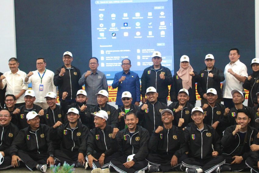 Hadiri Pelepasan Kontingen PWI Provinsi Lampung, Kasrem 043/Gatam Berikan Semangat Dan Dukungan Kepada Kontingen PWI Provinsi Lampung
