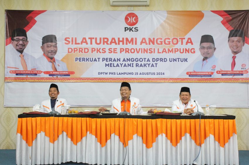 Tandatangani Pakta Integritas, 55 Caleg PKS Terpilih DPRD di Lampung Wajib Perjuangkan Janji Kampanye